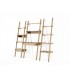 SimplyCity Ladder Shelves w/ Drawer and Niche