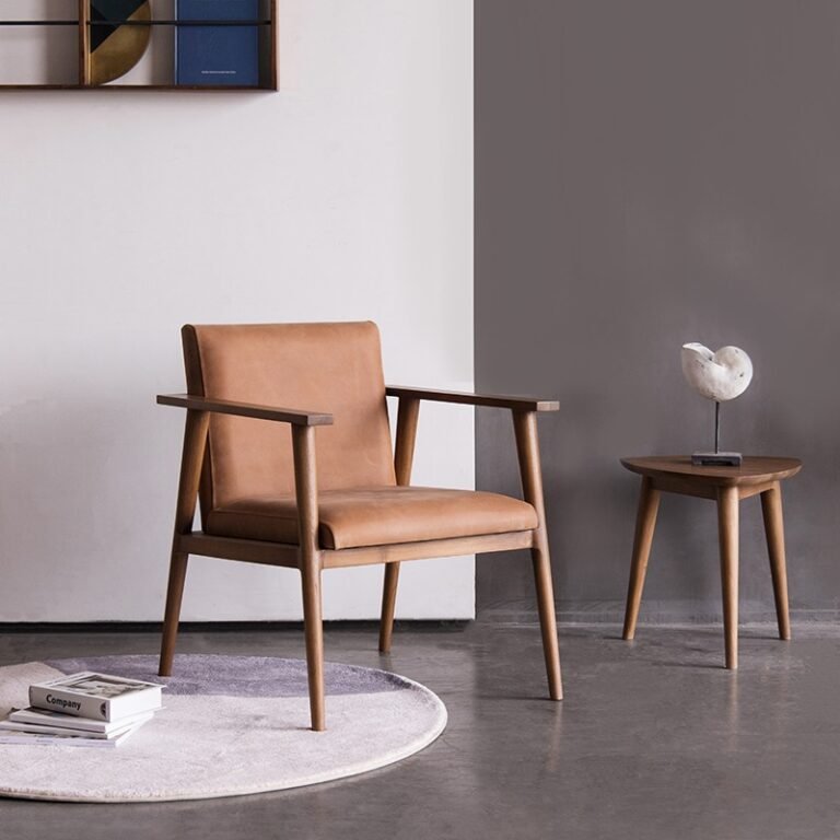 Vintage 斯堪地經典植鞣皮革休閒椅