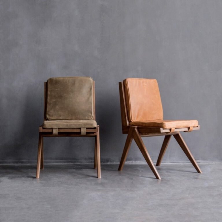 Tribute植鞣皮革餐椅