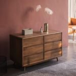 Vintage 6-Drawer Chest