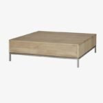 White Lofty 1-Drawer Coffee Table