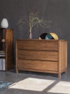 Solid 三抽收納邊櫃