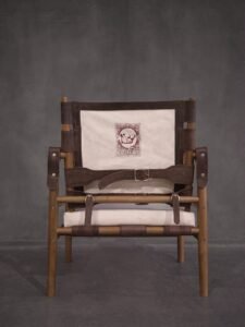 Nomad 鬼怪皮革休閒椅凳組