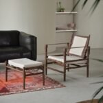 Nomad 鬼怪皮革休閒椅凳組