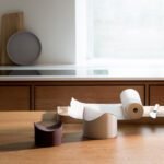 Phold 柔軟置物盒（圓、麻灰）