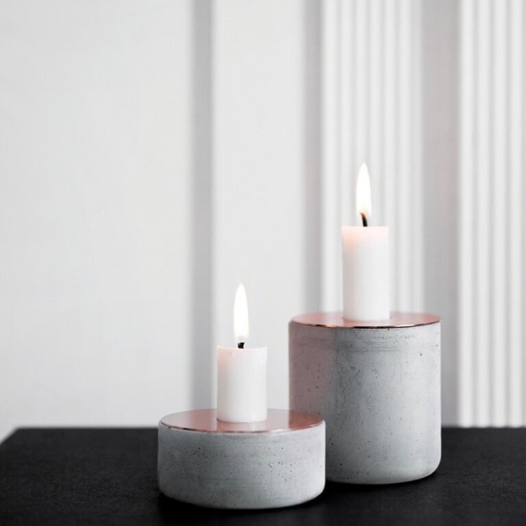 Chunk 水泥燭台