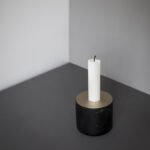 Chunk 黑色大理石燭台