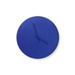 Norm 極簡金屬掛鐘 - 夜藍