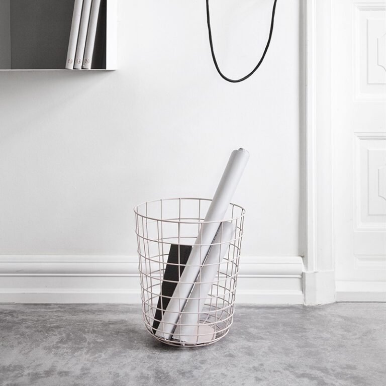 Wire Bin 線圈置物籃（紅銅）