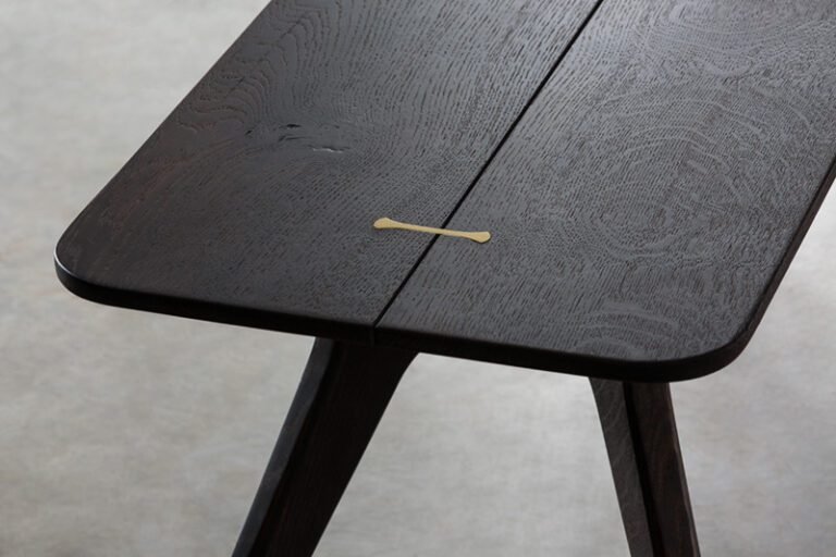 Kiri 焦燻橡木長凳