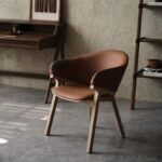 Patch 皮革橡木座椅