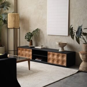 Bold Low TV Console