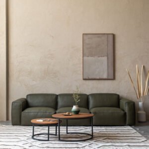 Campbell Leather Sofa