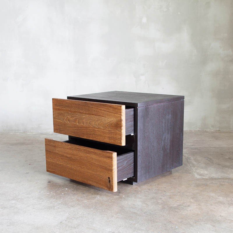 Mountain 2-Drawer Nightstand