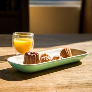 Natural Bamboo Rectangular Dish