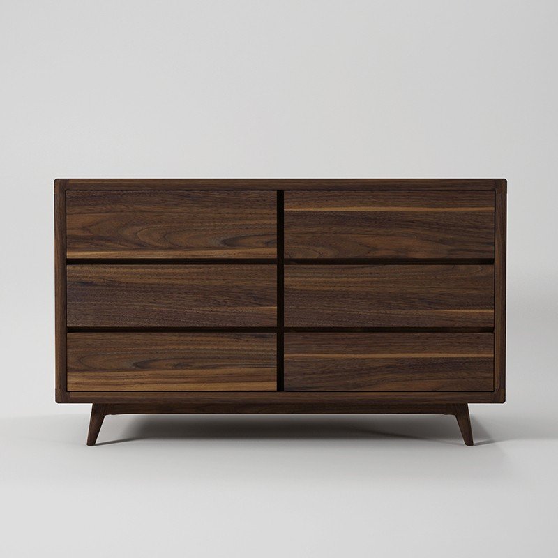 Vintage 6-Drawer Chest