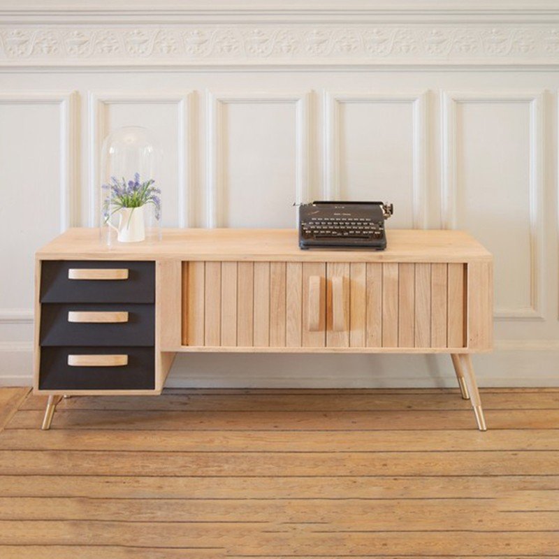Origami 2-sliding-door TV Chest