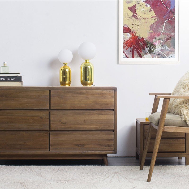 Vintage 6-Drawer Chest