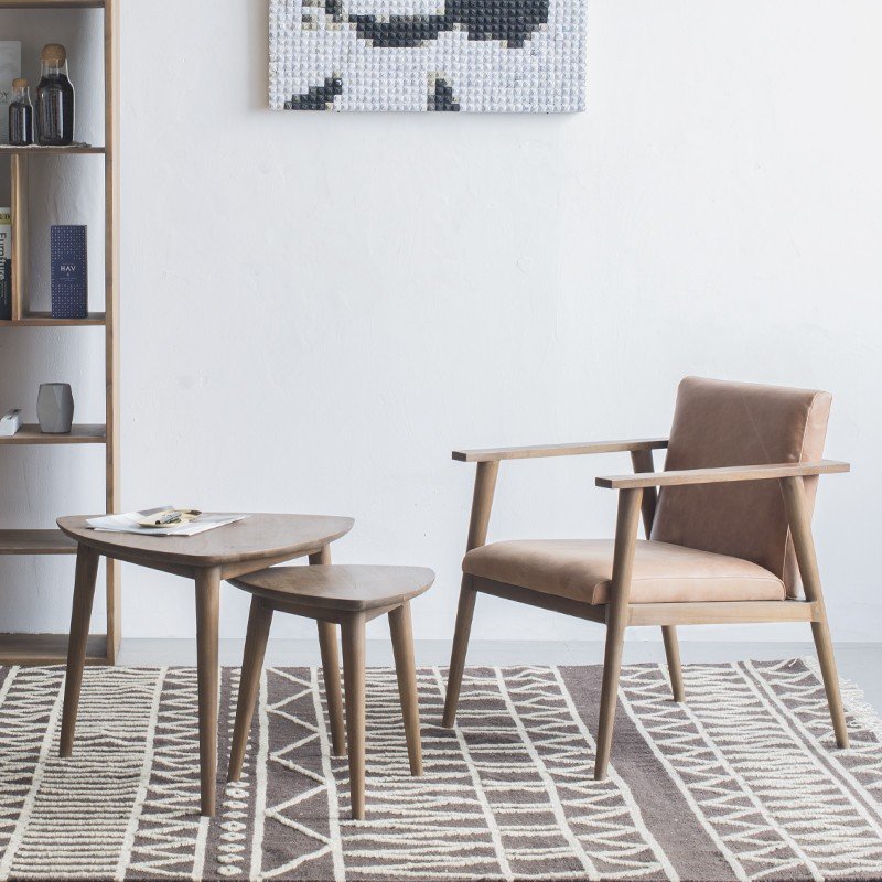 Vintage Nested Coffee Table