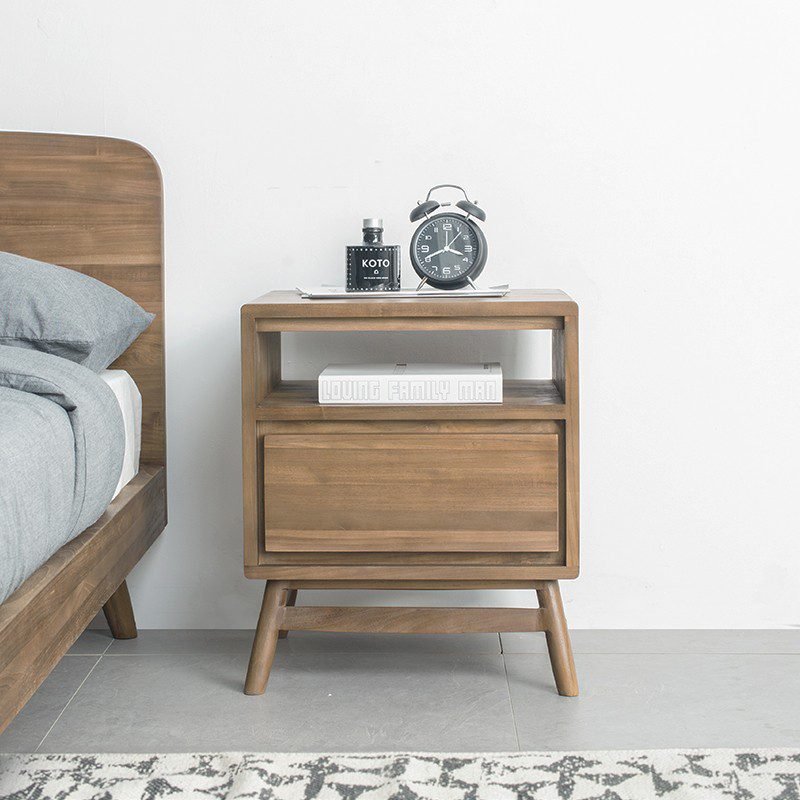 Twist 1-Drawer Bedside Table