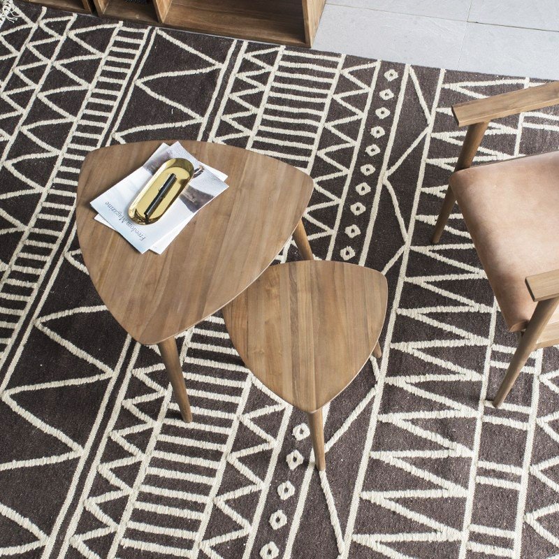 Vintage Nested Coffee Table
