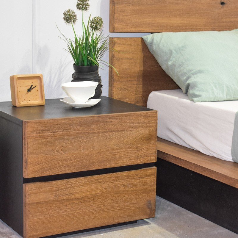 Mountain 2-Drawer Nightstand